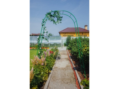 Арка садовая, разборная, 240 × 125 × 36.5 см, металл