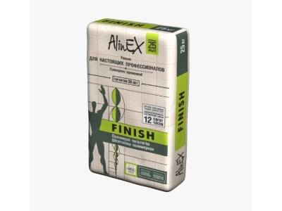 Шпатлевка АlinEX Finish Premuim финишная полимерная, 25 кг